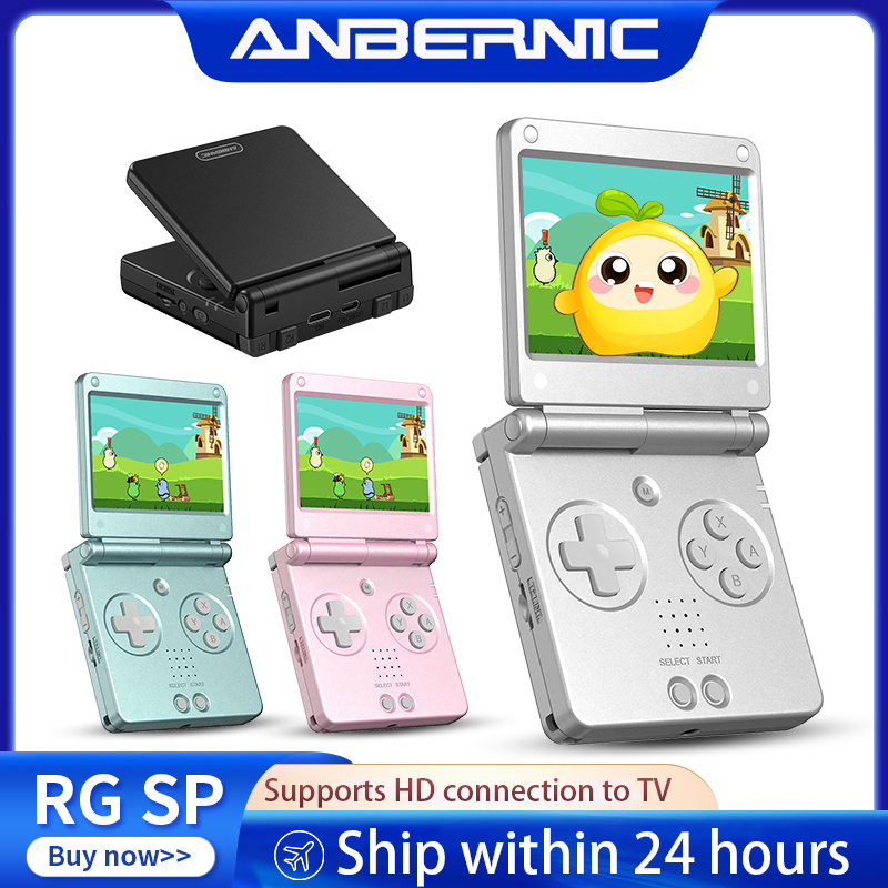 Gaming Console Linux - เครื่องเล่นเกมพกพา Anbernic RGSP Flip Retro ระบบปฏิบัติการ