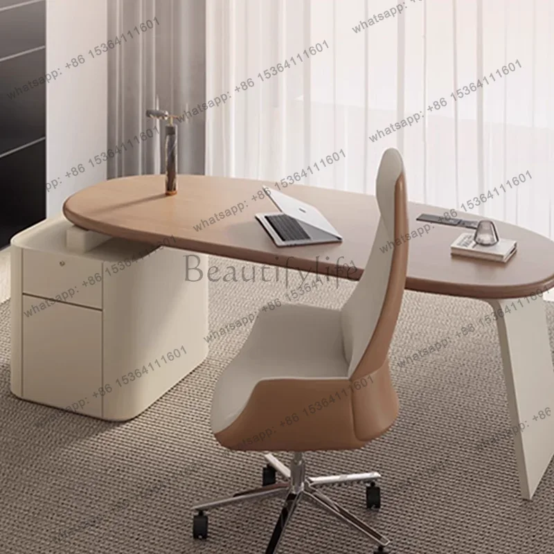 Gaming Console Table - โต๊ะโน้ตบุ๊ก LD สำหรับห้องนอน ตู้เก็บเอกสาร ลิ้นชัก โต๊ะคอมพิวเตอร์