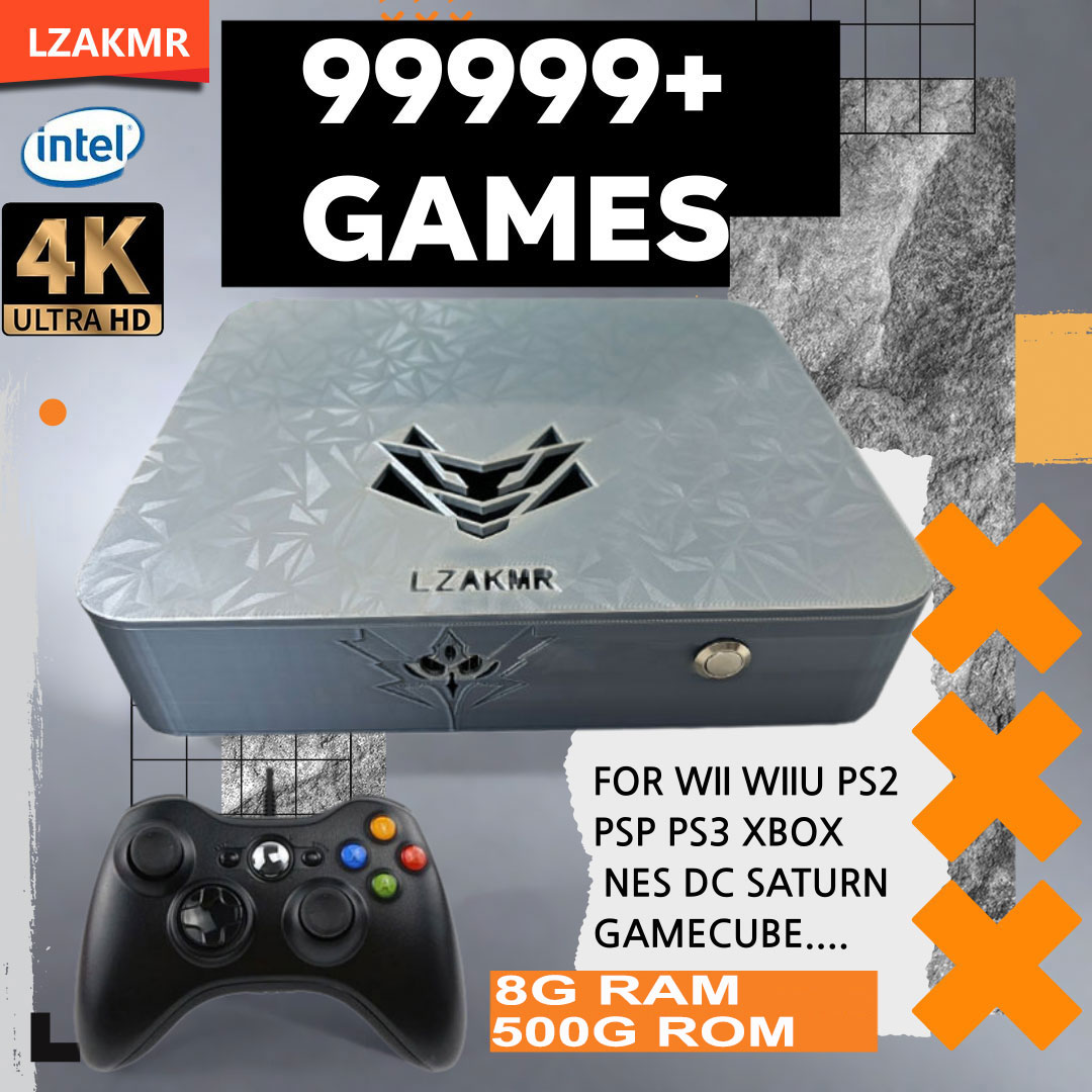 Gaming Console With Gta - กล่องเกมระบบคู่ AK1 Pro 70000+ เกม แรม