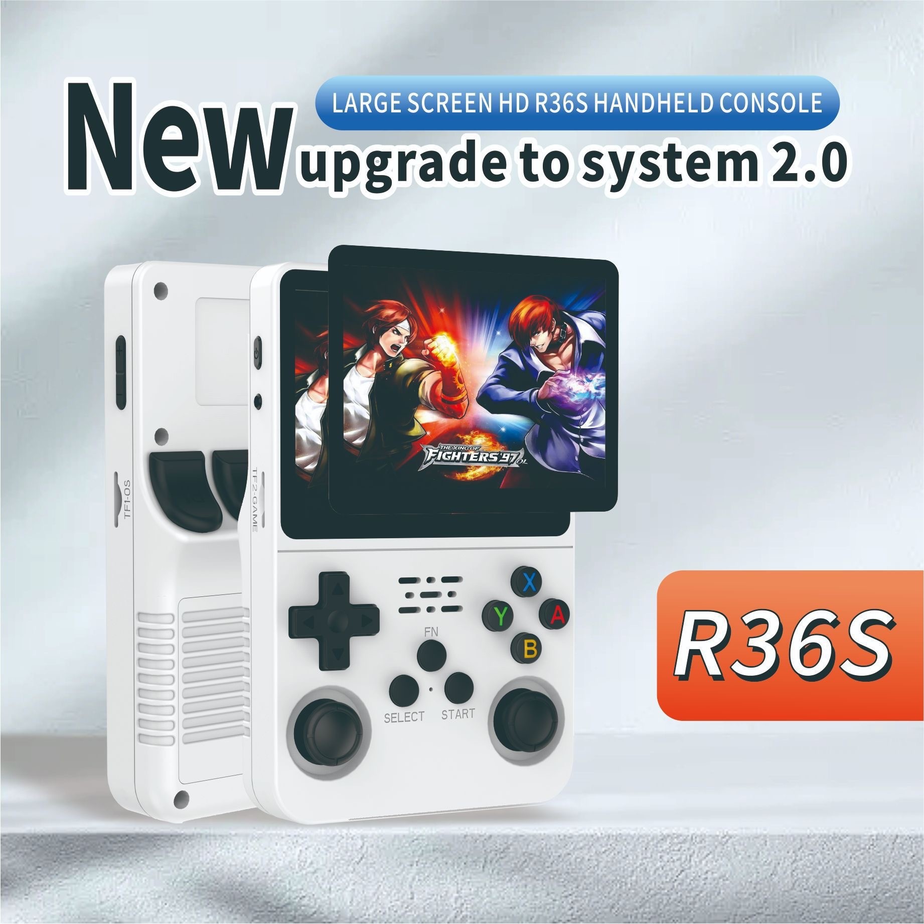 Gaming Console With Gta - เครื่องเล่นเกมพกพา R36S Retro หน้าจอ IPS 3.5