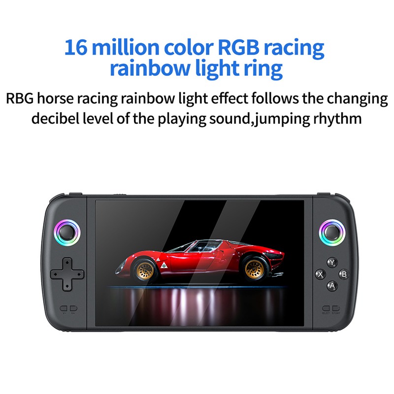 Gaming Console With Gta - เครื่องเล่นเกมพกพา M27 รุ่นเรโทร หน้าจอใหญ่ 7.0 นิ้ว