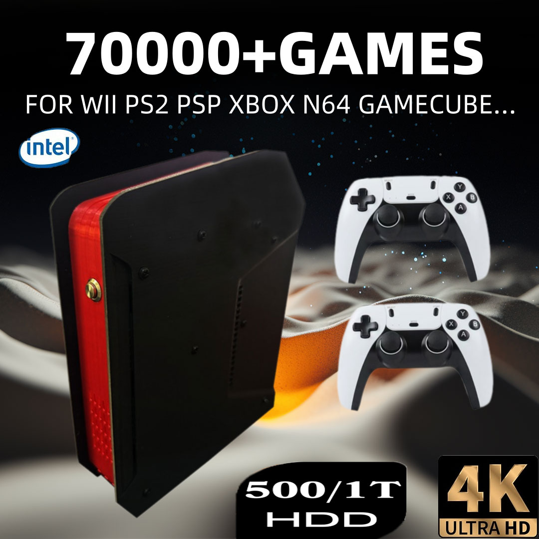 Gaming Console With Gta - X4 Retro คอนโซลวิดีโอเกม 1T Dual-ระบบและ I3-3110M