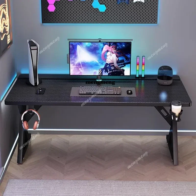 Gaming Console Table - โต๊ะคอมพิวเตอร์แบบยืนสำหรับนักเรียน โต๊ะเล่นเกม โต๊ะทำงาน โต๊ะคอนโซล โต๊ะห้องนอน โต๊ะห้องนั่งเล่น