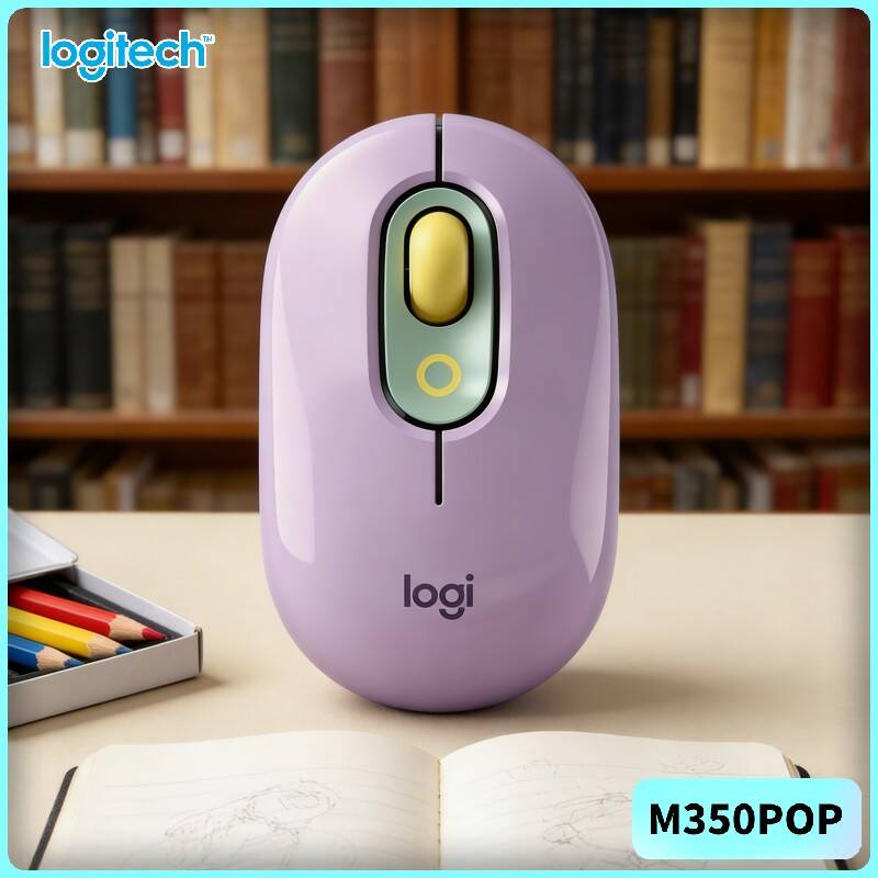Gaming Console Logitech - เมาส์ Logitech POP ที่เป็นมิตรต่อสิ่งแวดล้อม ผลิตจากพลาสติกรีไซเคิล พร้อมระบบเลื่อนเงียบ