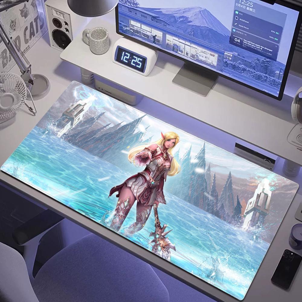 Gaming Console Portable Pc - แผ่นรองเมาส์2ชิ้นแผ่นรองปูโต๊ะขนาดใหญ่พรมรองเมาส์สำหรับนักเล่นเกมอุปกรณ์เล่นเกมแผ่นรองเมาส์ลายการ์ตูนขนาด XXL
