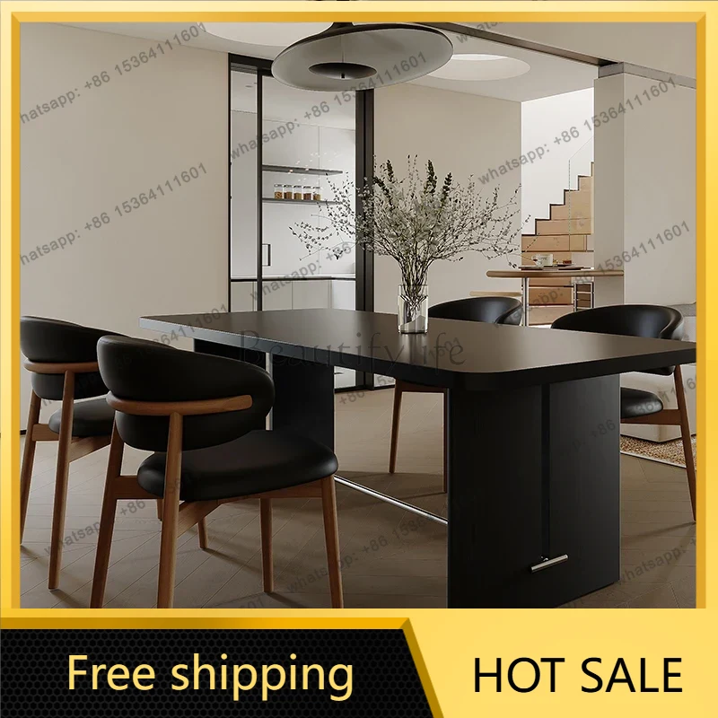 Gaming Console Table - โต๊ะรับประทานอาหารดีไซน์โบราณ LJY สไตล์เรียบง่ายทันสมัย โต๊ะรับรองแขกสไตล์นอร์ดิกสุดโรแมนติก โต๊ะเกมมิ่งคอนโซล โต๊ะทางเดิน