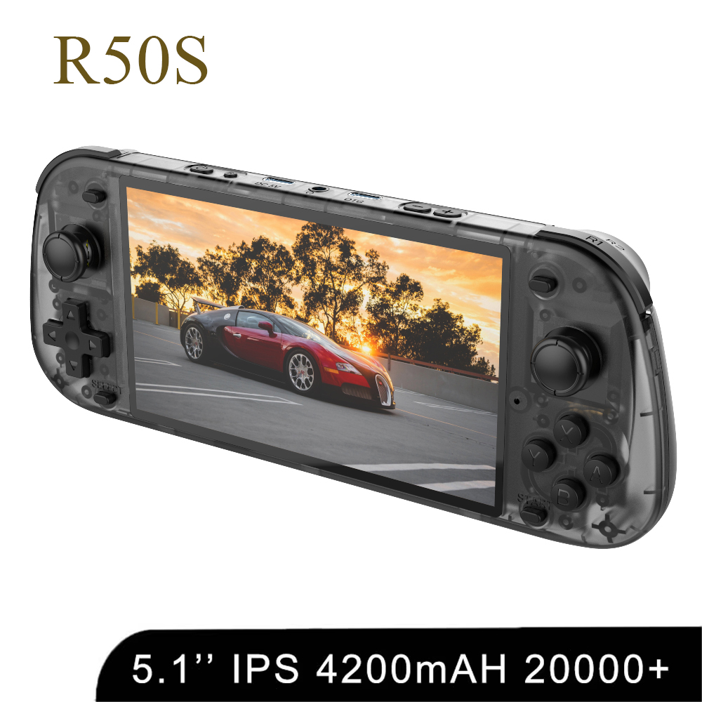 Gaming Console Linux - เครื่องเล่นเกมพกพา R50S Retro รุ่นใหม่ ขนาด 5.1