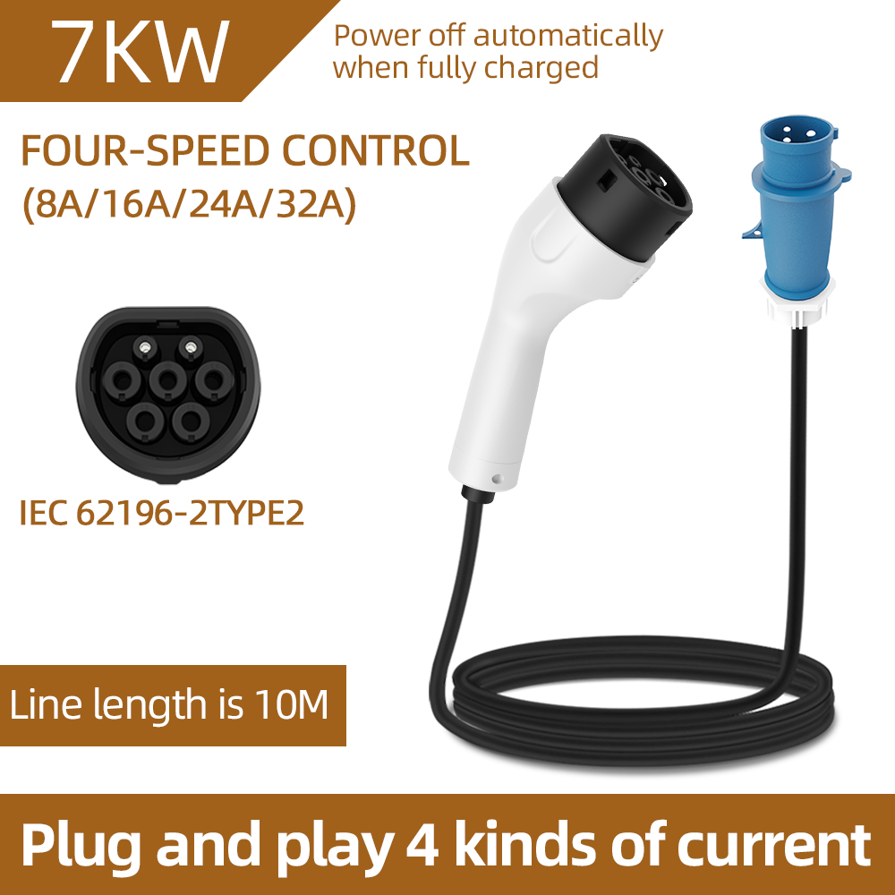 Pc Gaming Handheld Console - สําหรับยานพาหนะไฟฟ้า 7KW 32A EV Charger แบบพกพา