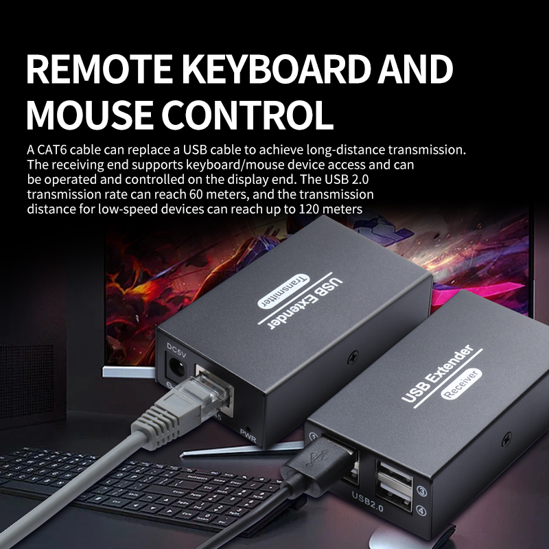 ตัวขยายสัญญาณ USB2.0 120 เมตร  - Lan Cable Gaming บทวิจารณ์และราคา
