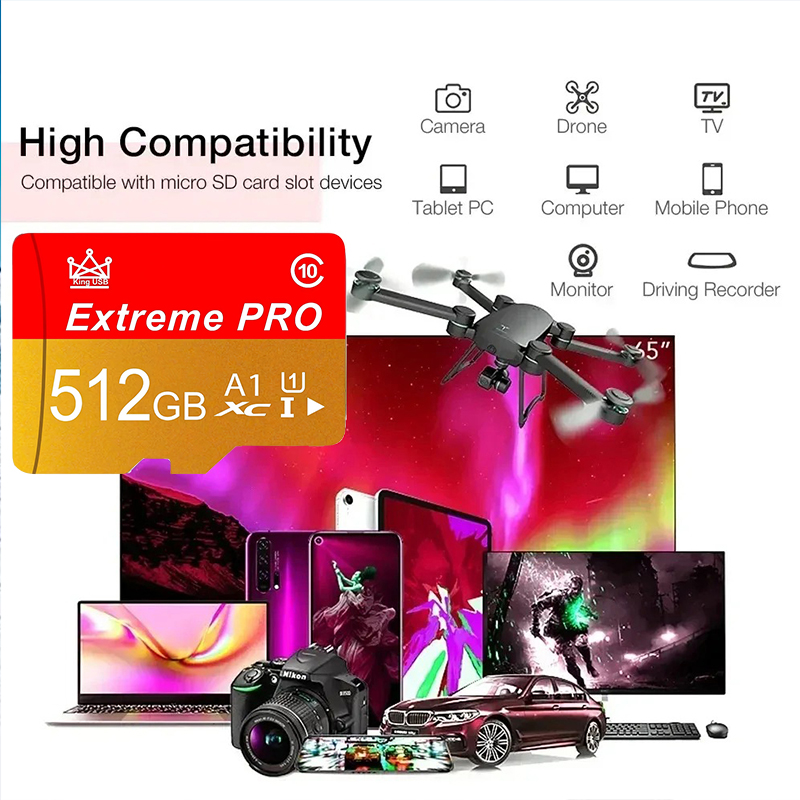 การ์ด SD ความเร็วสูง 512GB 128 - Gaming Console In Phone บทวิจารณ์และราคา