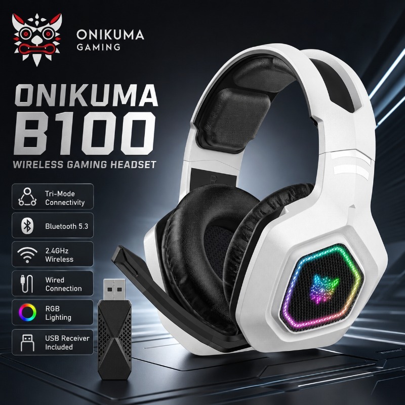ONIKUMA B100 ชุดหูฟังสำหรับเล่ - Gaming Console In Amazon บทวิจารณ์และราคา