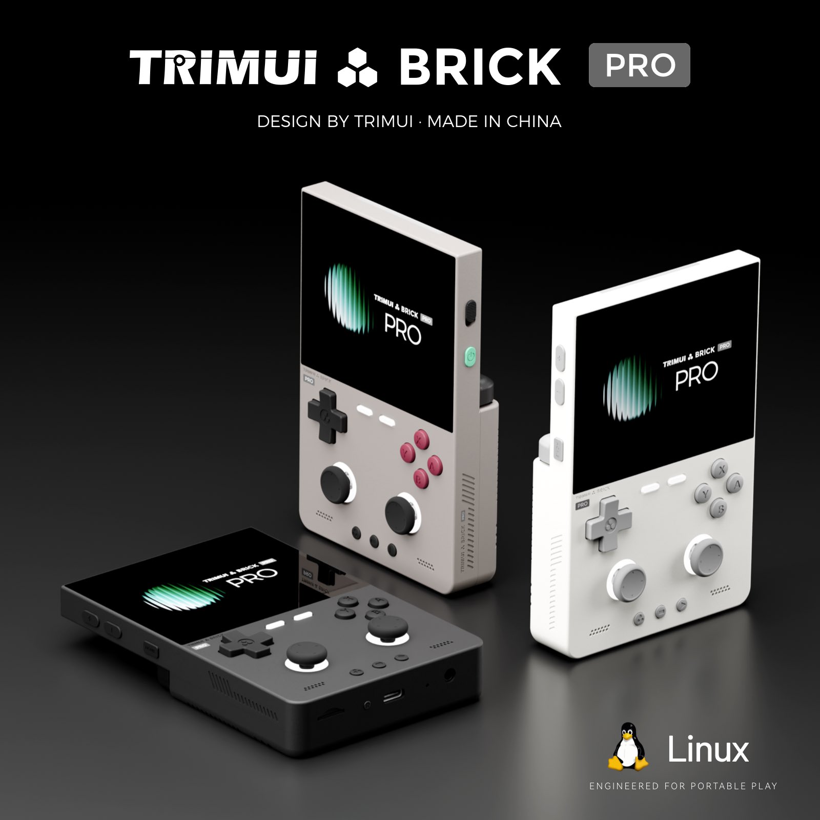 เครื่องเล่นเกมพกพา TRIMUI Bric - Gaming Console Linux บทวิจารณ์และราคา