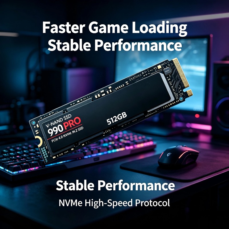 990 PRO M.2 2280 NVMe SSD แท้  - Gaming Console Table บทวิจารณ์และราคา