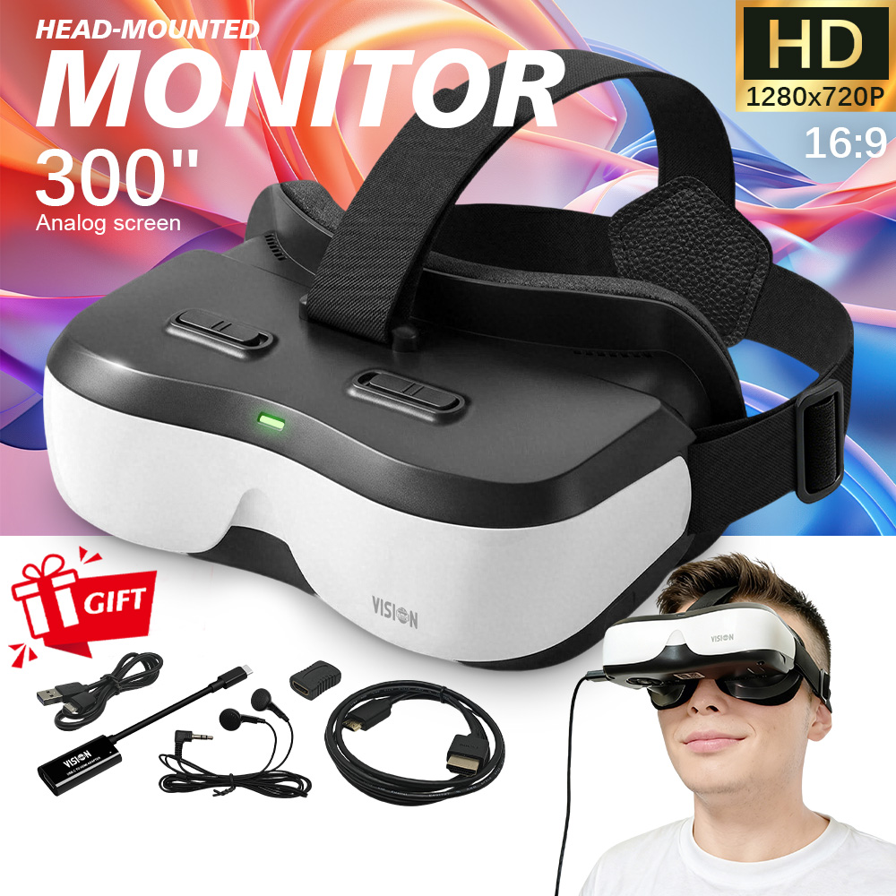 จอแสดงผลแบบพกพาติดศีรษะ HDMI T - Pc Gaming Handheld Console บทวิจารณ์และราคา