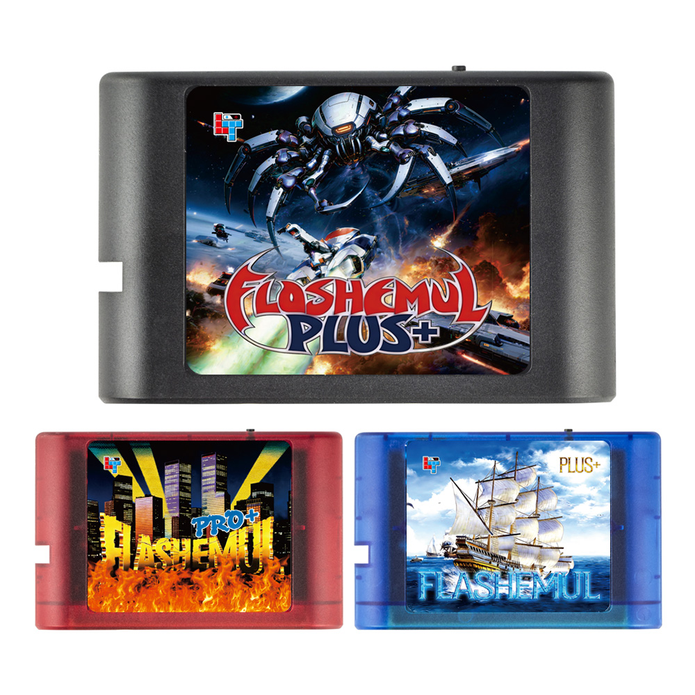 FLASHEMUL Pro EDMD รถเข็นสำหรั - Gaming Console Genesis บทวิจารณ์และราคา