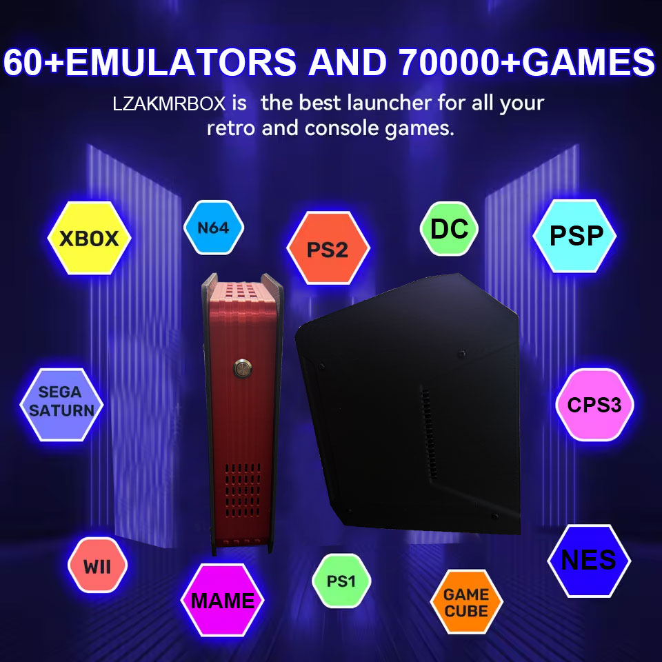 X4 Retro คอนโซลวิดีโอเกม 1T Du - Gaming Console With Gta บทวิจารณ์และราคา