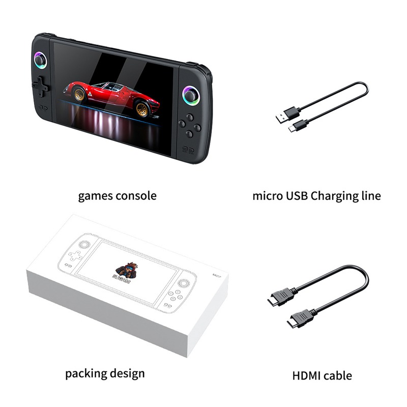 เครื่องเล่นเกมพกพา M27 รุ่นเรโ - Gaming Console Linux บทวิจารณ์และราคา