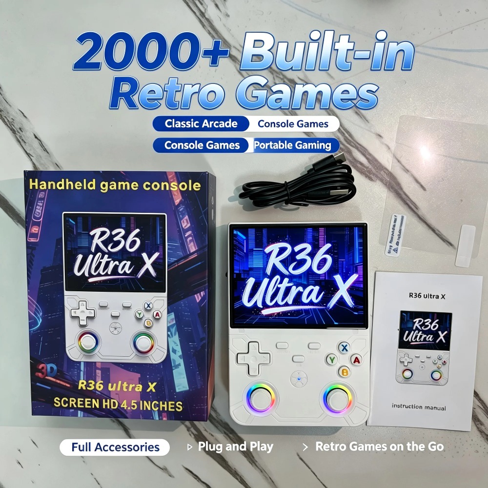 เครื่องเล่นเกมพกพา R36 Ultra X - Gaming Console R36 Ultra บทวิจารณ์และราคา
