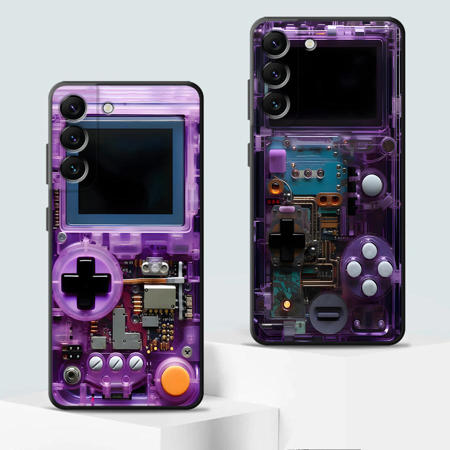 เคสโทรศัพท์มือถือลายเกมส์สีม่ว - Gaming Console In Phone บทวิจารณ์และราคา