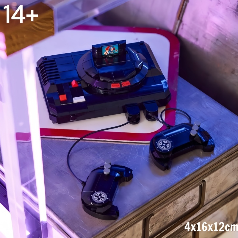 ชุดบล็อกตัวต่อเกมคลาสสิคเรโทรโ - Gaming Console Table บทวิจารณ์และราคา