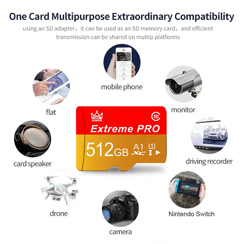 การ์ด SD พรีเมียม 512GB 256GB  - Gaming Console In Phone บทวิจารณ์และราคา