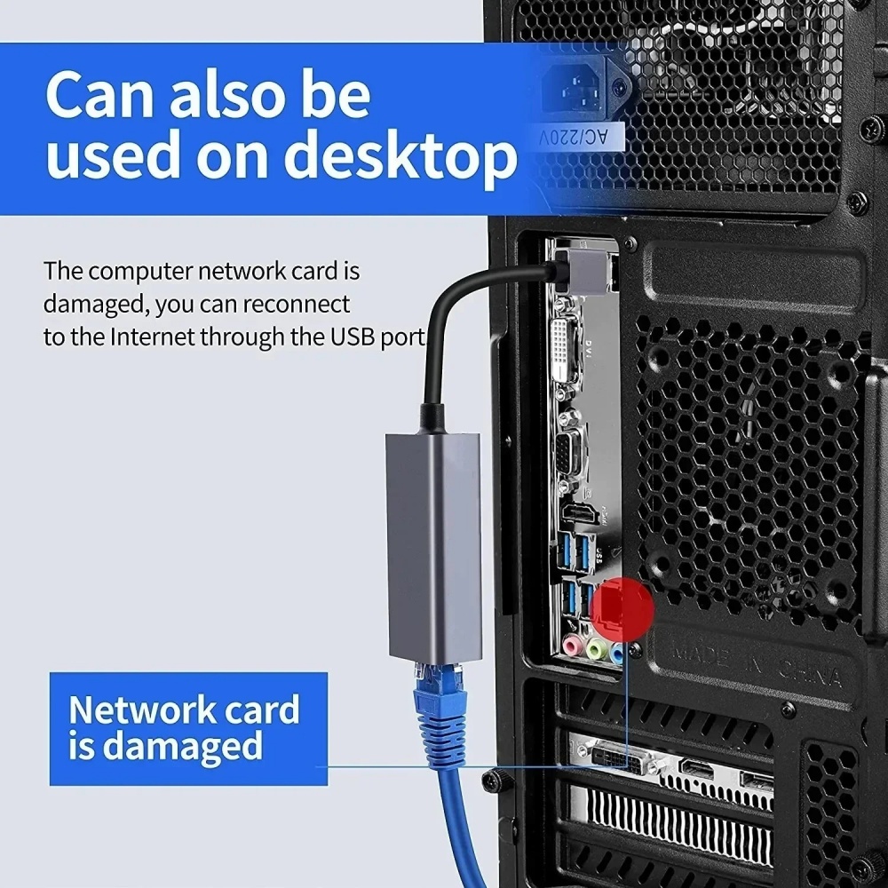 อะแดปเตอร์ USB Type C สำหรับเช - Lan Cable Gaming บทวิจารณ์และราคา