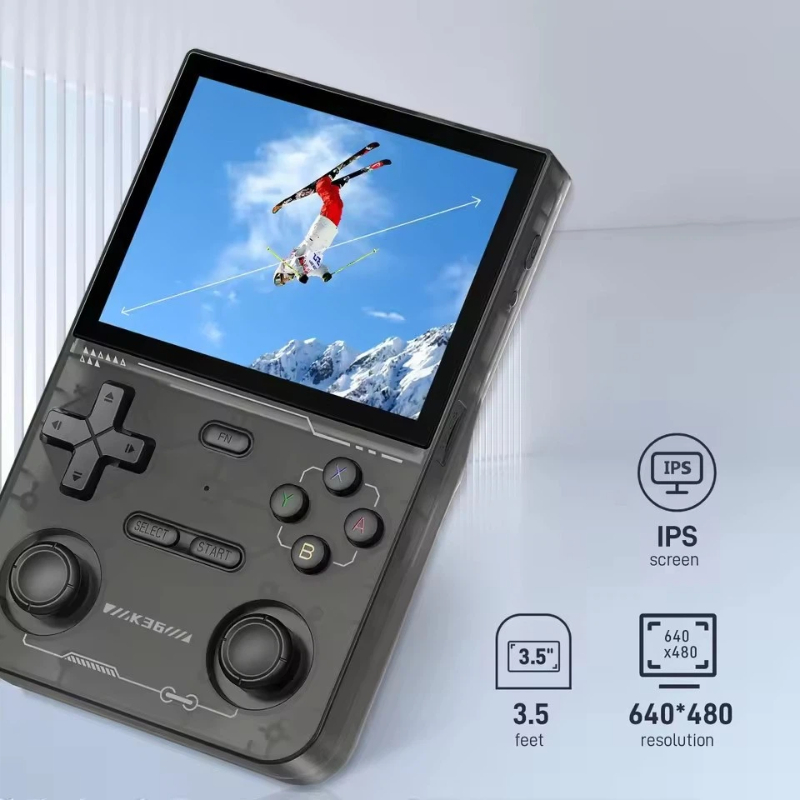 เครื่องเล่นเกมพกพา K36 ระบบลิน - Gaming Console K36 บทวิจารณ์และราคา