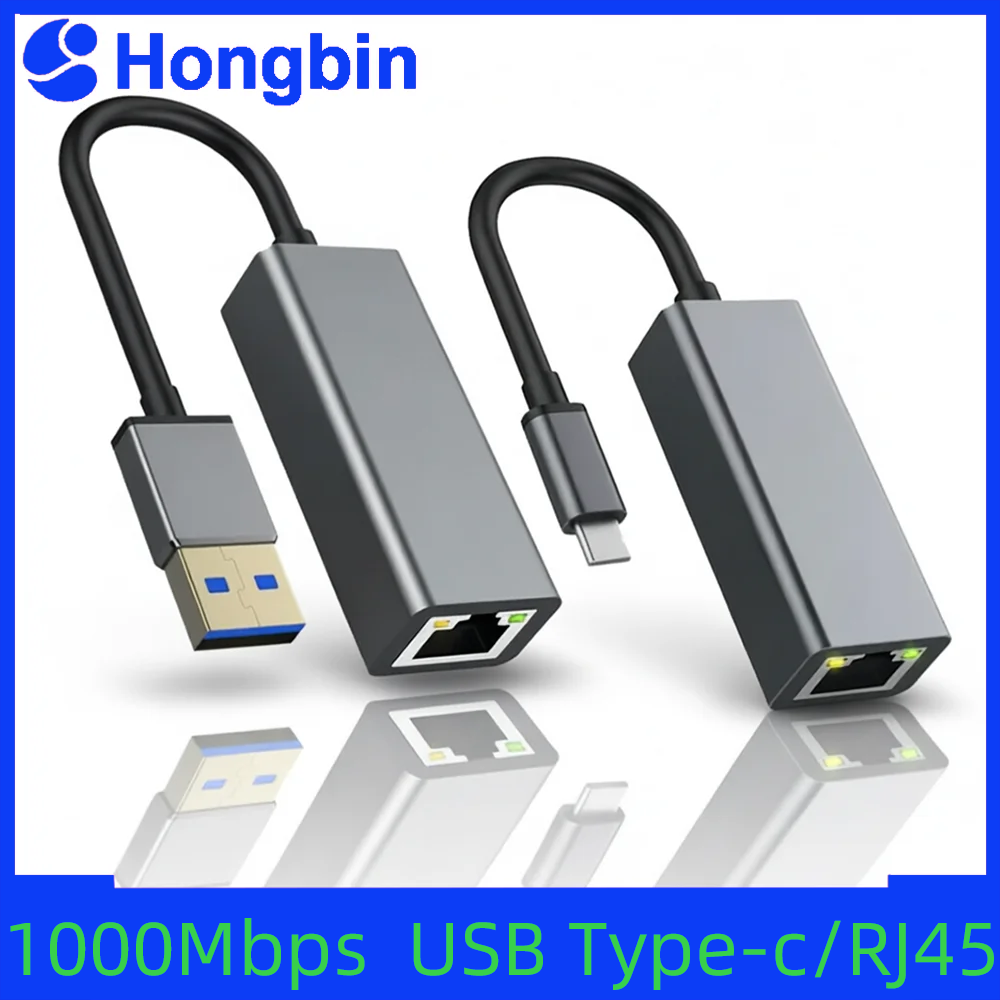 อะแดปเตอร์อีเธอร์เน็ต USB 1000 - Lan Cable Gaming บทวิจารณ์และราคา